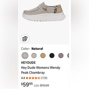 Hey Dude Wendy Peak Woven - tan